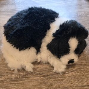 Perfect Petzz Border Collie Realistic Breathing Dog — Powers On, Sounds Partial